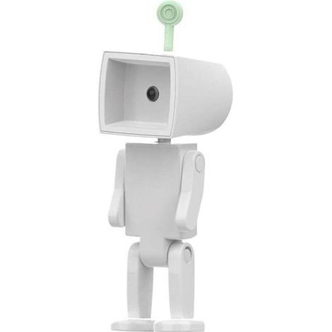 UlisemJolie lampe de table magnétique – Lampe de table robot astronaute Veilleuse magnétique en forme de robot Lampe de bureau décorative à LED Veilleuse amusante pour chambre à coucher et chambre de (1/4)