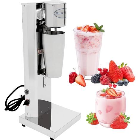 Milkshake Protein milkshake blender mélangeur vertical milkshake 650ml petit électroménager Machine Milkshake Mélangeur Mélangeurs pour Shakescocktail 180w Protéinés et Cocktail De Mélange (1/5)