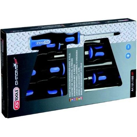 Set cacciaviti Kstools Ergotorque Max sei pezzi impugnatura