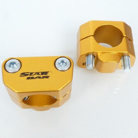Pontet de guidon STAR BAR pour moto +15 Ø22/28 Neuf (1/3)