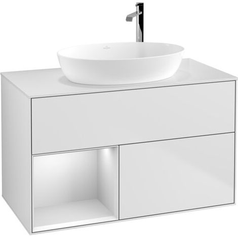 Villeroy & Boch F891MTMT meuble sous-lavabo Finion F89 (1/2)