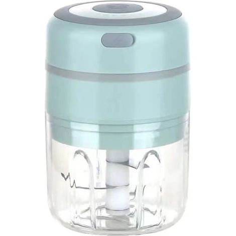 Broyeur à ail électrique en acier inoxydable, 250ml, outil de broyage, broyeur de légumes, Gadget de cuisine (1/5)