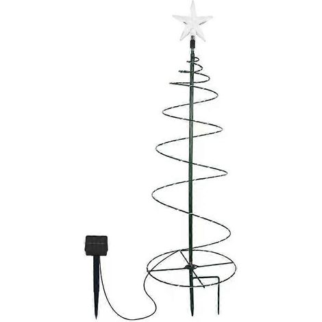 Guirlande lumineuse solaire LED étanche pour sapin de Noël, jardin, terrasse, allée, lumières multicolores (1/5)