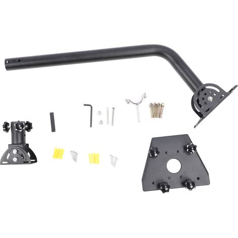 Supporto per antenna satellitare V3 / Adattatore di montaggio con braccio estensibile e base Polylarge (1/4)