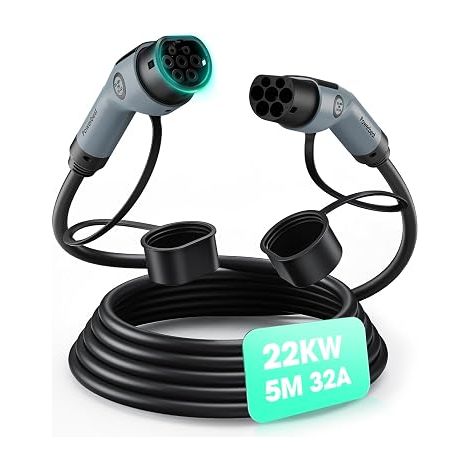 Type 2 Charging Cable 22KW 5M 32A Electric Car Three Phase (1/5)
