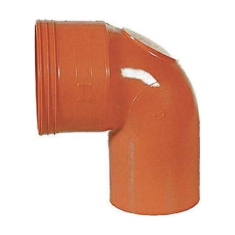 COURBE WC EN PVC ORANGE Dimensions : Diamètre 100