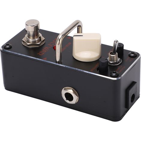 Pédale de distorsion métal extrême pour guitare électrique, effets sonores puissants et modes classiques