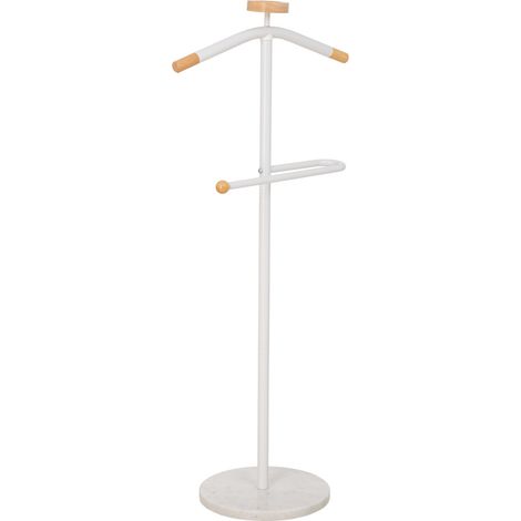 Galán de noche de metal y madera 120h cm