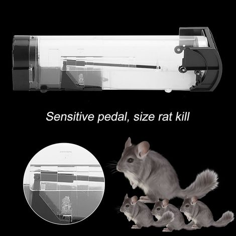Humane Mausefalle aus Stahl – Fangkäfig für Nagetiere, Ratten und Hamster (1/5)