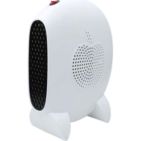 Radiateur électrique portable Quad – Mini chauffage soufflant de table pour chambre ou bureau, compact et silencieux (1/4)