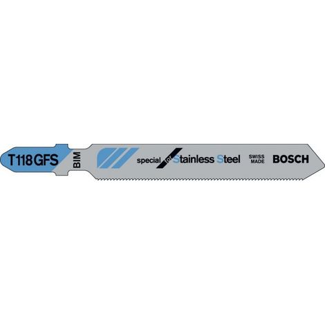 Hoja de sierra sable 5 unidades T 118 GFS Bosch
