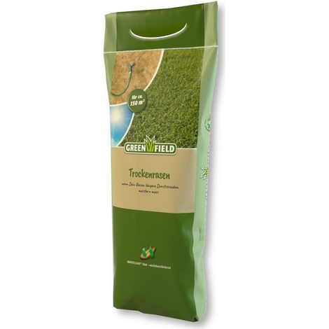 Greenfield gazon sec MANTELSAAT Vital 5 kg graines de gazon couche sèche graines de gazon