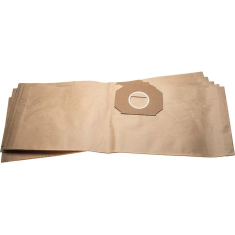 vhbw 5 Staubsaugerbeutel Ersatz für Thomas 201, 787101 für Staubsauger, Papier 63,3cm x 22cm