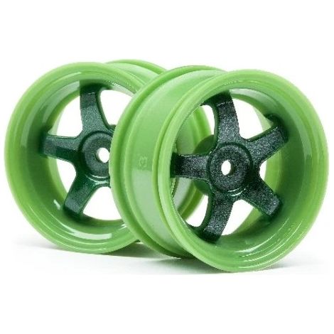 WORK MEISTER S1 WHEEL GREEN 26mm (3mm OS/2pcs)