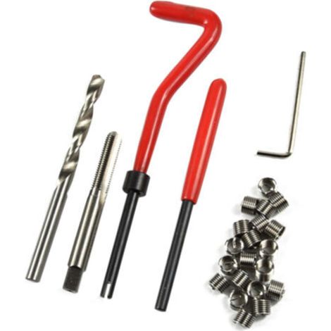 15pcs M-10 X 1.25 Thread Repair Kit Helicopter Compatible 10mm Damaged Threads (1/5)