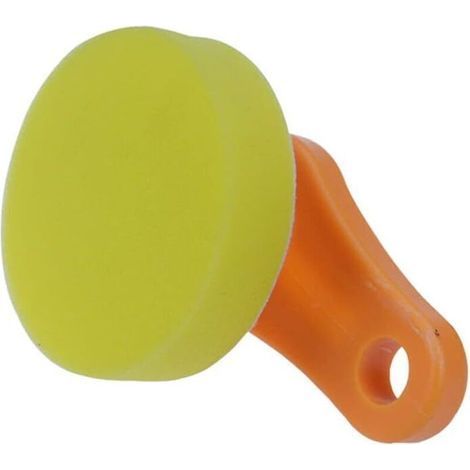 CSPARKV Tampons Applicateurs De Cire pour Voiture,Tampon Applicateur en Mousse, Cire en Mousse Éponges, Applicateur à La Cire Polonais,pour Nettoyer Voitures Véhicule, Verre,Livré avec deux é (1/4)
