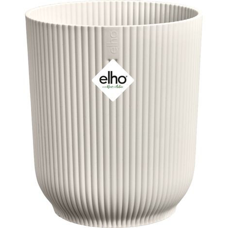 Elho Vibes Fold Orchidée Haut 12,5 - Blanc - L 13 x B 13.2 x H 15 cm - intérieur - 100% recyclé (1/3)