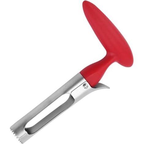 Affettatrice professionale in acciaio inox per mele e frutta - Resistente e facile da usare (1/5)