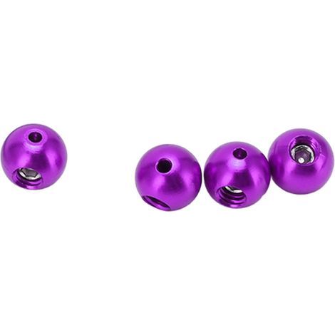 Embouts de câble de vélo ZTTO à bille, réutilisables, pour VTT et vélo de route, violet (1/5)