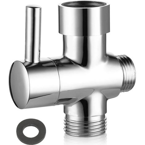 4-way female G1/2" BSP water diverter, 4-way brass manifold, for plumbing systems, compatible with 1/2" BSP threaded fittings, ideal for home and business water distribution.