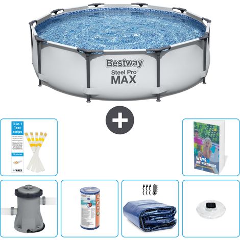 Bestway Bestway Steel Pro MAX Ronde - 305x76 cm - 7-pièces  S275 (1/5)