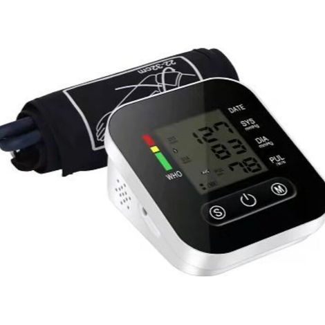 Tensiomètre électronique tensiomètre à domicile tensiomètre tensiomètre instrument de mesure de la pression artérielle tensiomètre, (1/5)