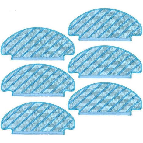 SHINING HOUSE 6 lingettes de Nettoyage pour T8/T8 MAX N8 PROAspirateur Accessoires Pièces de Rechange (1/4)