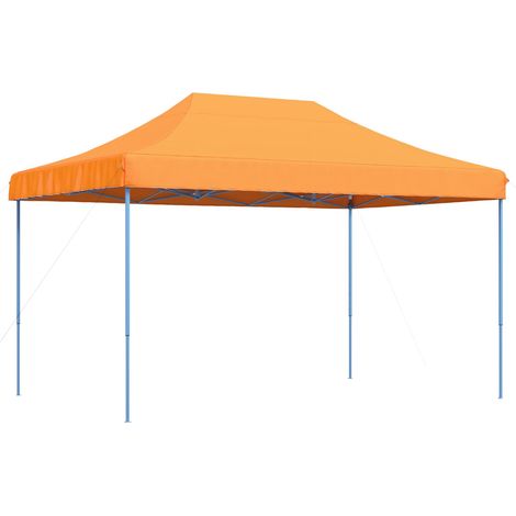 Tenda Party Arancione 292 x 440 x 315 cm Tessuto Oxford vidaXL