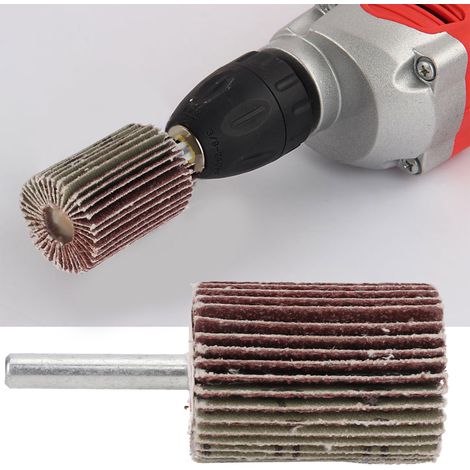 10 Lamellenschleifköpfe mit Griff 30406 mm (1/5)