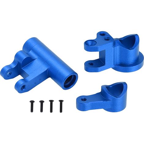 Pièces de direction en alliage d'aluminium pour mise à niveau de voiture RC Losi Lasernut U4 1/10, accessoires bleus (1/5)