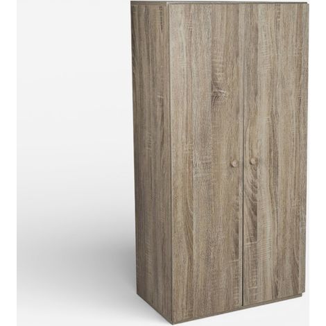 Platzsparender Schuhschrank aus Holz mit 7 Regalen 55x34x112 Lumai (1/4)