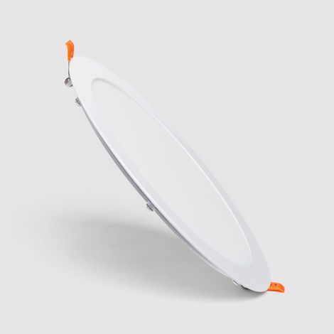 Placa LED 20W Circular SuperSlim Corte Ø 225 mm 3000K Blanco Cálido