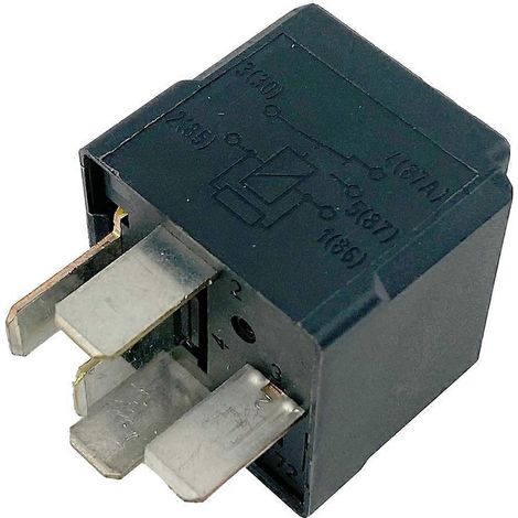 Relais à 5 broches, relais 30A, relais 12V, capacité de courant élevée (04727370AA), compatible avec les véhicules Dodge, prolongeant la durée de vie. (1/5)