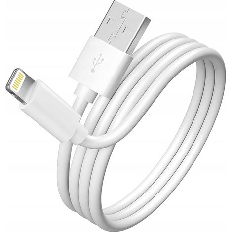 Lightning-Kabel für iPhone, 2 m (200 cm), kompatibel mit Apple iPhone 6, 7, 8, X, XS, 11, 12, 13, 14 und 15 (1/5)