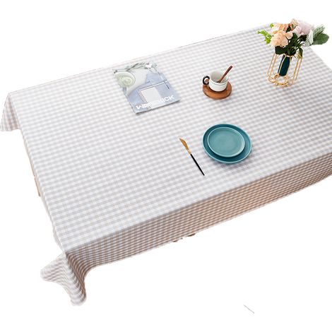 1 Nappe PVC, imperméable oléofuge, bords festonnés, usage intérieur extérieur (1/5)