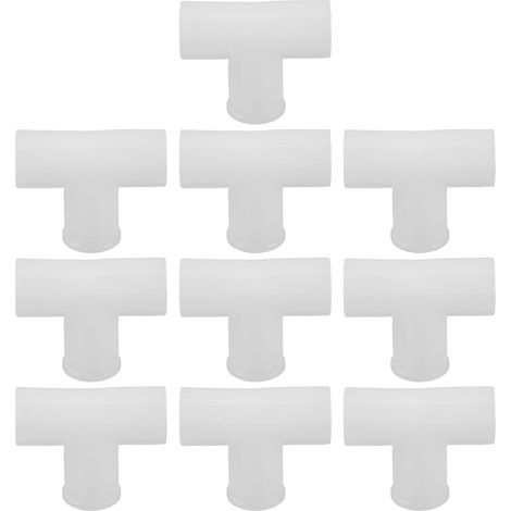 Lot de 10 connecteurs en T pour organisateur de placard, même (1/5)