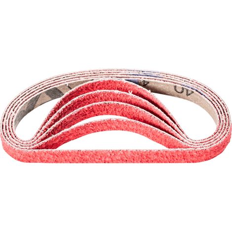 PFERD TOOLS Keramikkorn Schleifband BA 12x305 mm CO-COOL40 für Edelstahl-Schliff mit Bandschleifer (100) 100 Stk (1/5)