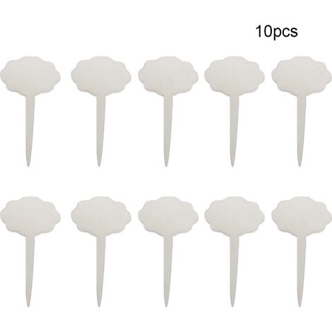 10 étiquettes en bambou pour plantes de jardin, étiquettes de tri et de classification, étiquettes pour plantes à fleurs pour enfants