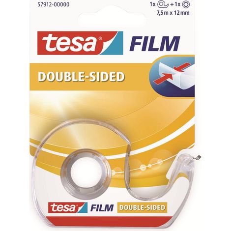 tesa® Klebefilm 57912 7,5mx12mm inkl. Einwegabroller auf Karte (1/5)