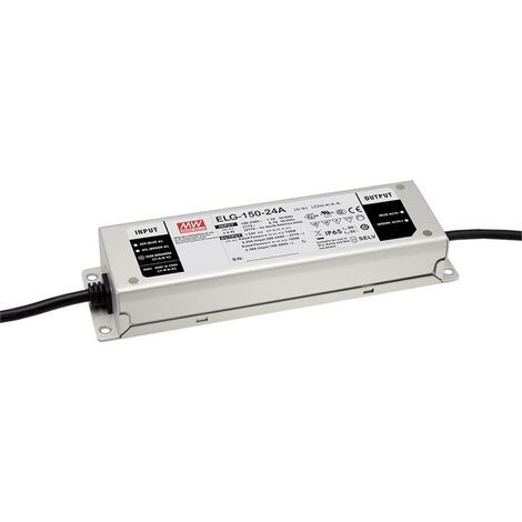 Mean Well ELG-150-48AB-3Y Driver de LED à tension constante 150.2 W 1.56 - 3.13 A 43.2 - 52.8 V/DC fonction dimmeur 3 e (1/2)