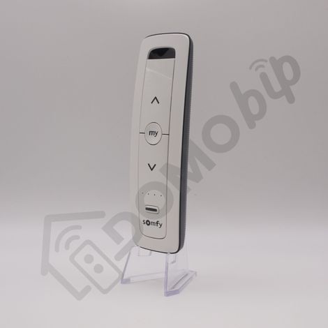 SOMFY - T�l�commande 5 canaux SITUO 5 io Pure II Pour volet roulant et store io-homecontrol - Commande radio io 868-870 MHz - Support mural inclus (1/5)