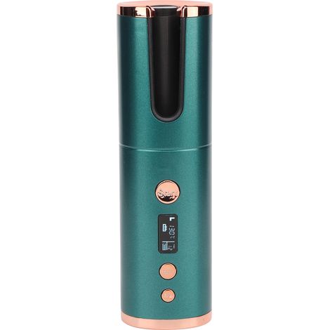 Fer à boucler automatique sans fil en céramique, température réglable, prévient les dommages capillaires (1/5)