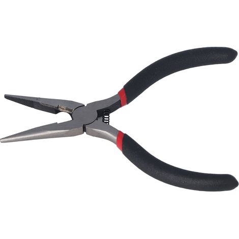 Pince à bec long en acier allié, résistante à la corrosion, haute résistance, pince à effiler pour fils, outil de précision. (1/5)