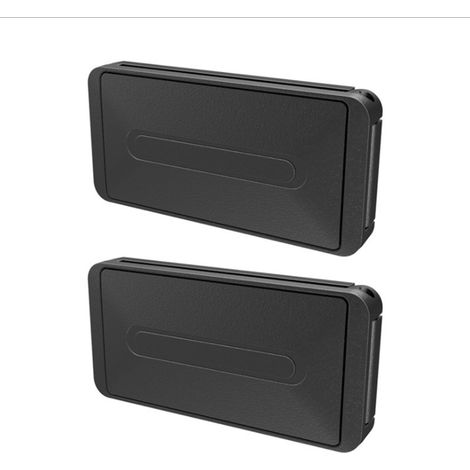 Sollbry 4PCS Clips de Réglage de la Ceinture de sécurité, Durable Clip Ceinture de Sécurité Ajustable en ABS, Universel Ajusteur Pince de ceinture de sécurité de voiture pour Enfants/Adultes (Noir) (1/3)
