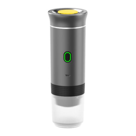 Macchina per il caffè portatile da viaggio, macchina per il caffè a batteria, macchina per caffè espresso monodose per campeggio, auto, camper, escursionismo, ufficio, articoli essenziali per la cucin (1/5)