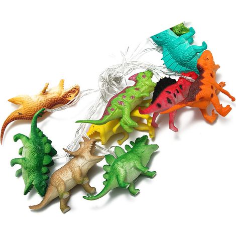 Guirlande Lumineuse Dinosaure 2m 10LED Décorative Animale pour Chambre 4.5V (1/5)