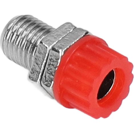 100Pcs Connecteur Banane 4mm Douille Borne de Liaison Terminal à Vis pour Équipement Électronique Industriel Rouge (1/5)
