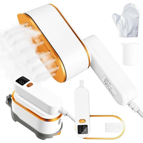 Portable Travel Steamer for Clothes, 1200W Powerful 2 In 1 Steamer (1/5)