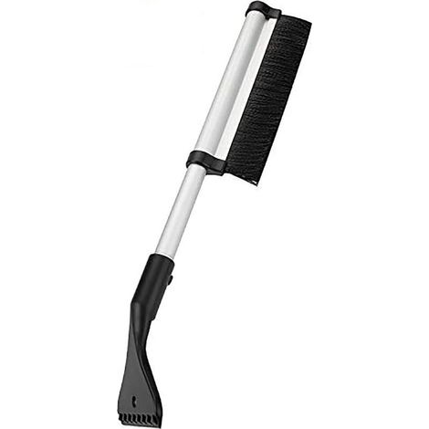 Cepillo para nieve, raspador de hielo 2 en 1, cepillo para nieve, escoba para nieve para parabrisas de automóviles y camiones (1/5)