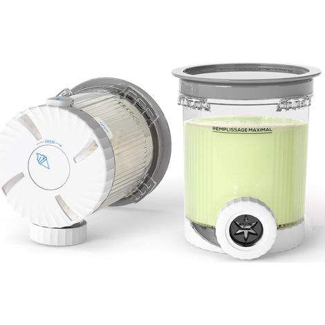 Ninja Swirl-kompatible Behälter: 2er-Pack Quart und Deckel-Set für Ninja NC700 und NC701 Eismaschinen – BPA-frei – spülmaschinenfest